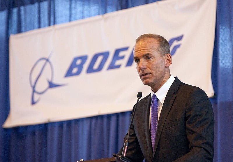 Boeing CEO’su Dennis Muilenburg