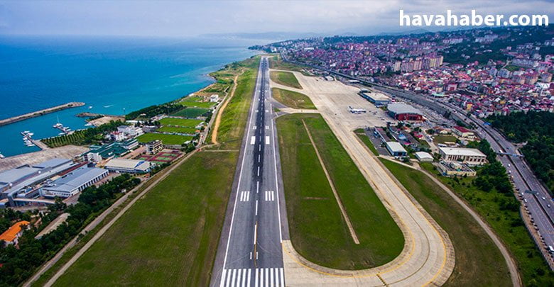 Durdurun uçağı inecek var repliği Trabzon'da gerçek oldu!