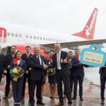 Uçuş öncesinde Corendon Airlines ve Köln-Bonn Havalimanı yetkililerinin katılımı ile düzenlenen törende uçak önünde kurdele kesilerek Köln base ilk uçuş kutlandı.