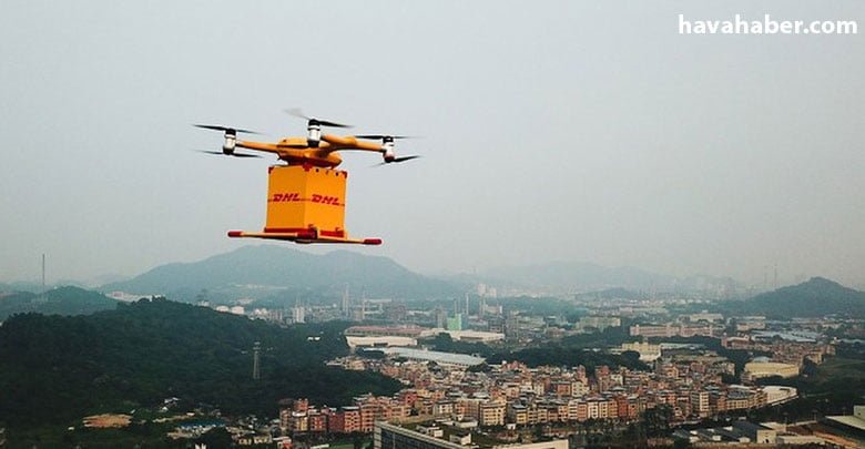 DHL akıllı drone ile 8 dakikada teslimat yapacak