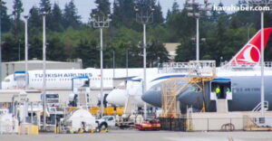 Şimdi daha güzel oldu; Dreamliner THY renklerine boyandı