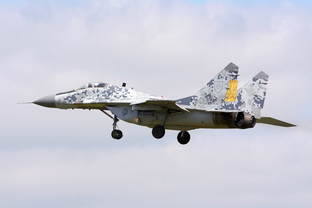 Slovakya Hava Kuvvetleri’ne ait Mig-29