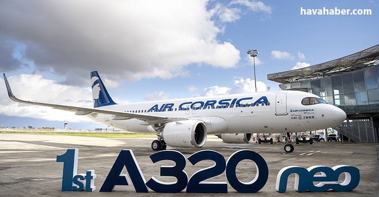 Air Corsica réceptionne son premier Airbus A320neo
