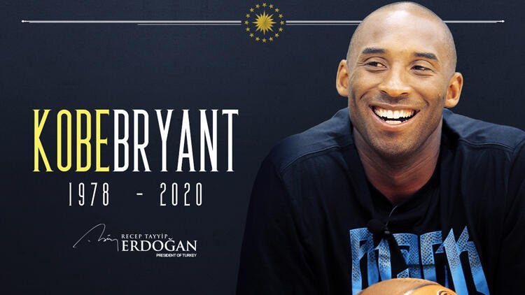 Erdoğan Kobe Bryant mesajı