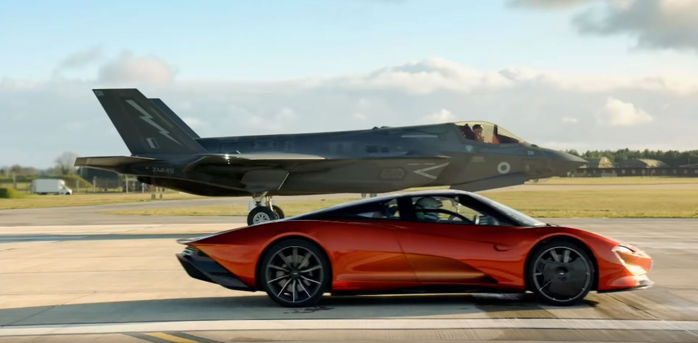 F-35 ve McLaren Speedtail