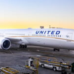 United 787 dreamliner