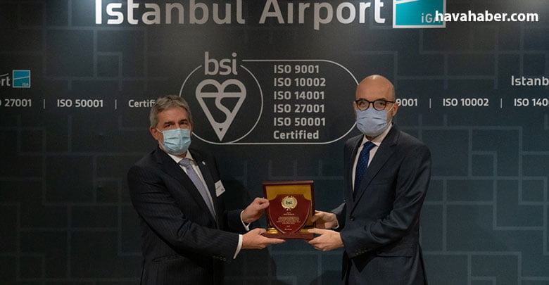 İstanbul Havalimanı’na 5 uluslararası sertifika