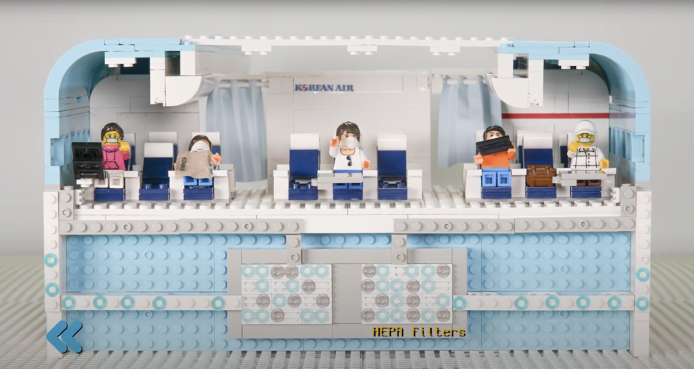 THY’den sonra Korean Air de legolu reklam filmi hazırladı