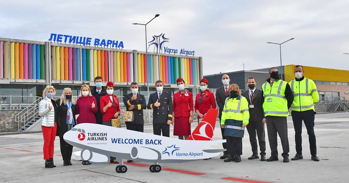 Türk Hava Yolları, İstanbul-Varna seferlerine yeniden başladı