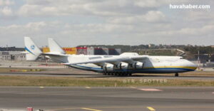 Antonov AN225 Mriya İstanbul'da