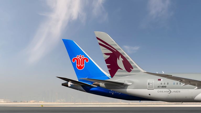 Qatar Airways ve China Southern Airlines İmzaladıkları Yeni Anlaşma ile Mevcut Kod Paylaşımı Ağlarını Genişletti