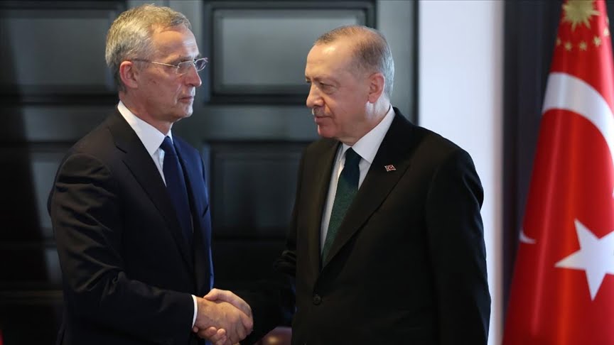 Cumhurbaşkanı Erdoğan, NATO Genel Sekreteri Stoltenberg'i kabul etti