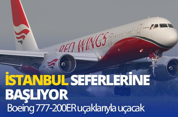 Rus hava yolu Red Wings St Petersburg-Antalya seferlerine başlıyor