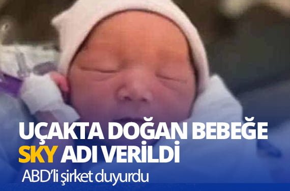 uçak doğum bebek