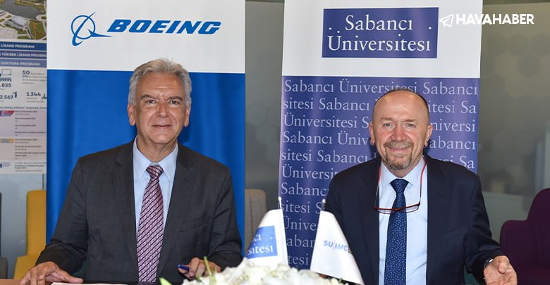 Boeing ve Sabancı Üniversitesi havacılıkta ileri kompozit teknolojiler için güçlerini birleştiriyor