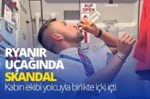 Ryanair uçağında çirkin teklif... İner inmez tutuklandı