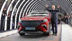 Cumhurbaşkanı Erdoğan'dan Togg paylaşımı