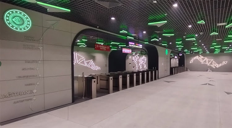 Kağıthane-İstanbul Havalimanı Metrosu hizmete giriyor