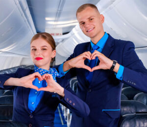pobeda cabin crew