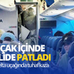 delta Delta uçağında slide