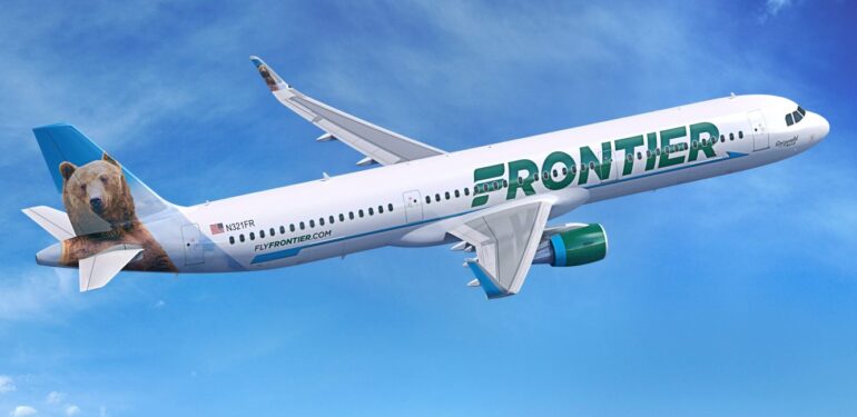 Frontier uçağı kötü koku nedeniyle geri döndü!..