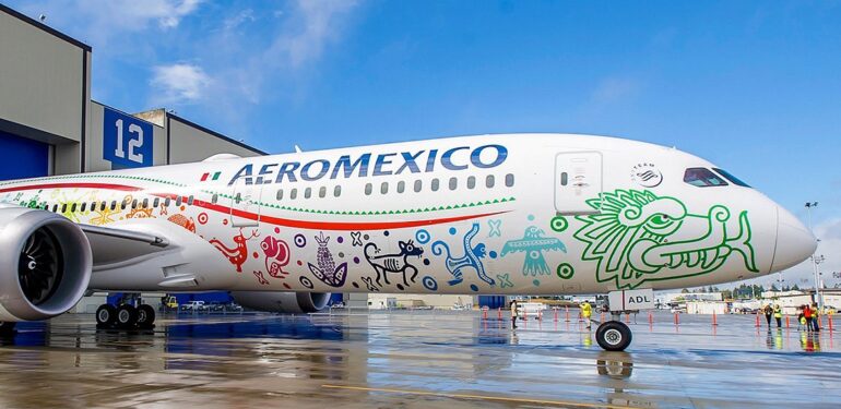 Aeromexico uçağında doğan bir bebeğe ve ailesine 90 ücretsiz uçuş hediye edildi