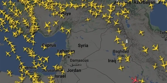 Irak hava sahasını kapattı