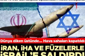 İran, insansız hava araçlarıyla (İHA) İsrail'e saldırı başlattı, İsrail, savaş kabinesini toplarken, Beyaz Saray İsrail'e desteğini açıkladı.