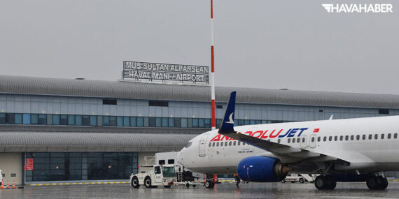 Muş Sultan Alparslan Havalimanı Mart Ayında Rekor Kırdı