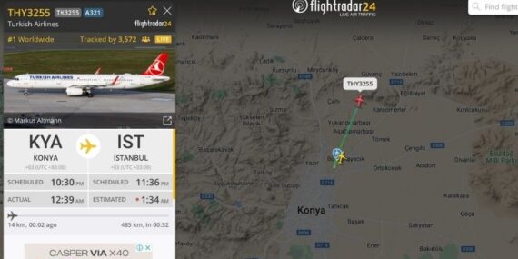 Binlerce kişi Galatasaray takımını taşıyan uçağı takip etti