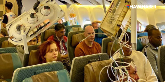 Londra-Singapur seferini yapan Singapur Havayolları uçağı türbülansa girdi 1 yolcu hayatını kaybetti