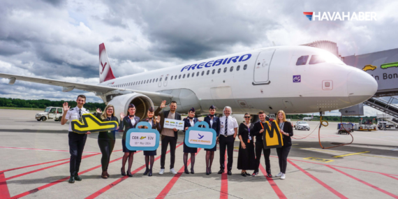 Freebird Airlines Köln/Bonn Havalimanından Bodrum’a direkt seferlere başladı