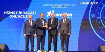 Corendon Airlines, Türkiye'nin gururu ihracat şampiyonları arasına adını tekrar yazdırdı