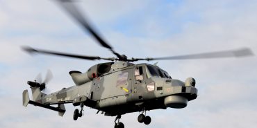 Royal Navy Wildcat Helicopter