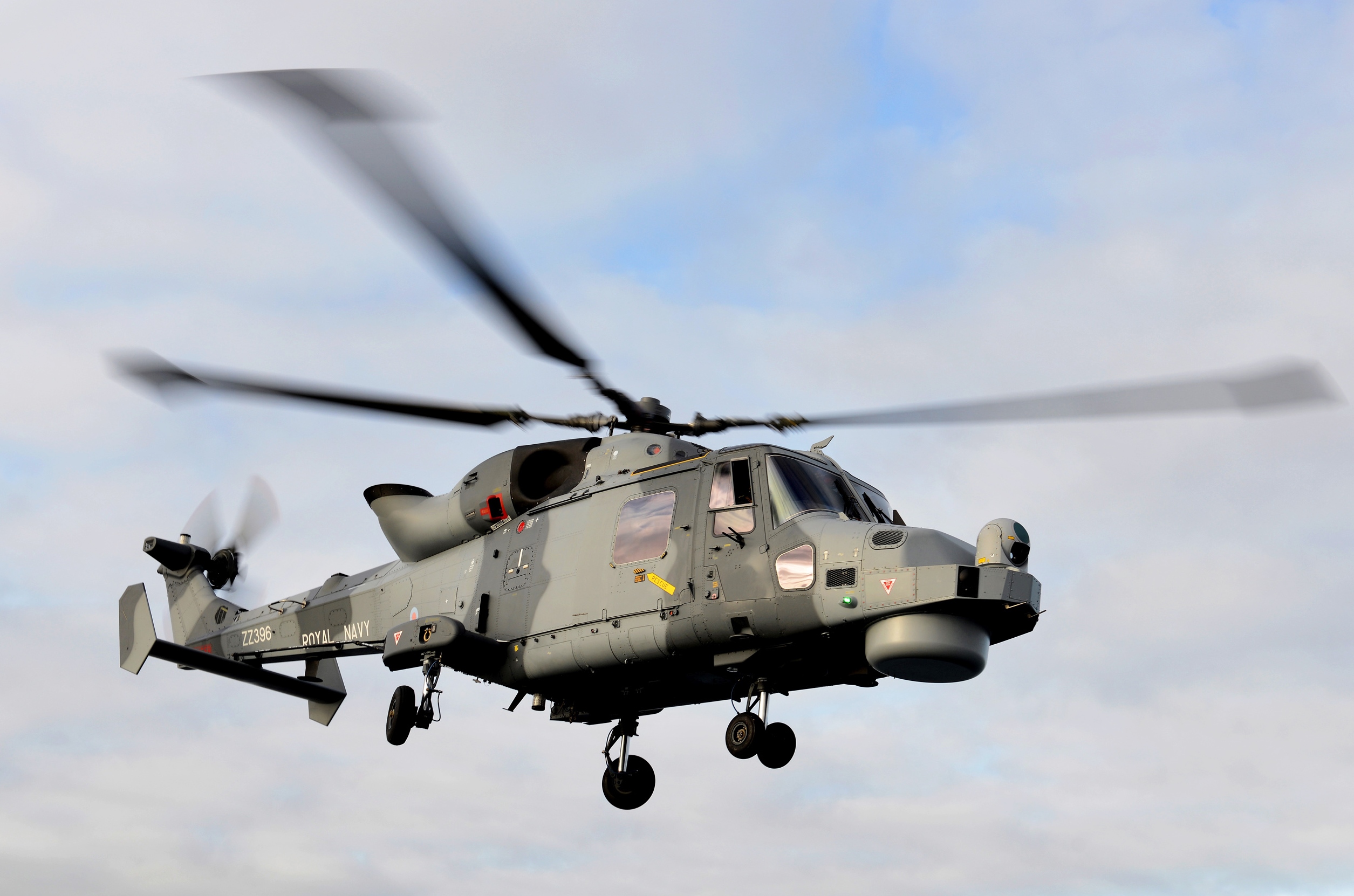 Royal Navy Wildcat Helicopter