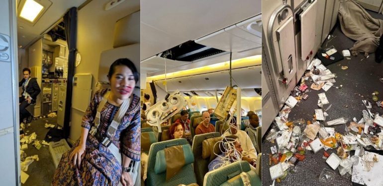 Singapur Havayolları uçağındaki türbülans: Yaralı yolculara 25 bin dolar tazminat teklif edildi