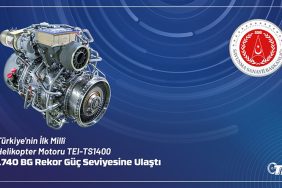 Türkiye'nin İlk Yerli Helikopter Motoru TEI-TS1400, Seri Üretim Aşamasına Geçiyor