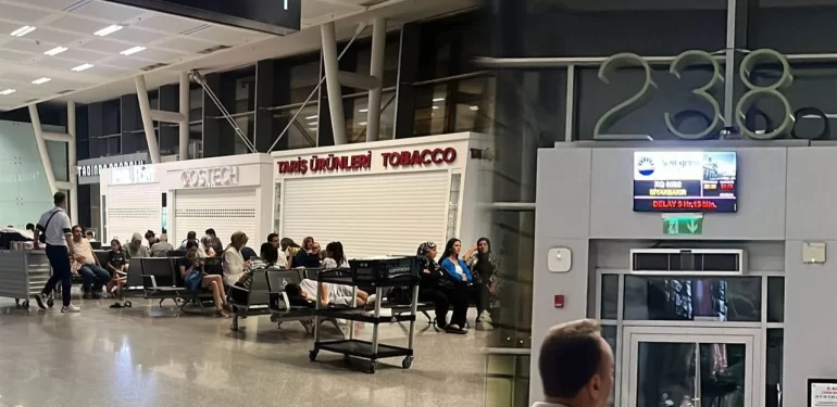 İzmir-Diyarbakır Seferinde SunExpress’in Uçağı 4 Kez Rötar Yaptı, Yolcular İsyan Etti