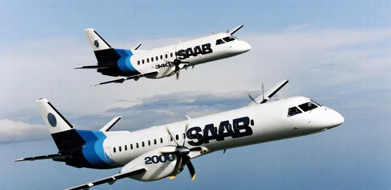 Saab 2000 Nedir, Hangi Ülkenin ve Kaç Kişilik? Saab 2000 Yolcu Uçağı Özellikleri ve Üretim Tarihi