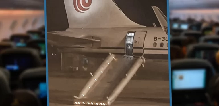 Air China Uçağında Yanlışlıkla Açılan Acil Çıkış Kapısı Sebebiyle Sefer İptal Edildi