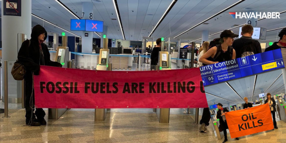 Eylem Nedeniyle 140 Uçuş İptal Edildi: Frankfurt Havalimanı’nda İklim Aktivistlerinin Protestosu