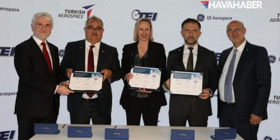 GE Aerospace ve TUSAŞ, HÜRJET İçin F404 Motor İş Birliği Anlaşması İmzaladı