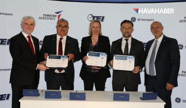 GE Aerospace ve TUSAŞ, HÜRJET İçin F404 Motor İş Birliği Anlaşması İmzaladı