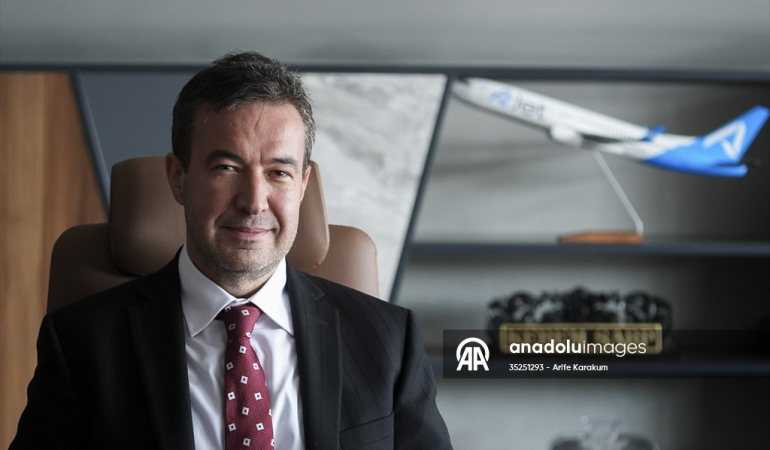 AJet Genel Müdürü Kerem Sarp açıkladı: AJet, 2033’e kadar uçtuğu ülke sayısını 50’ye çıkarmayı hedefliyor