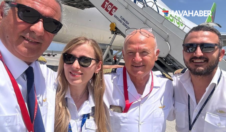 Türkiye’nin ilk kadın Boeing 747 pilotu, Ayşe Ece Ünal oldu
