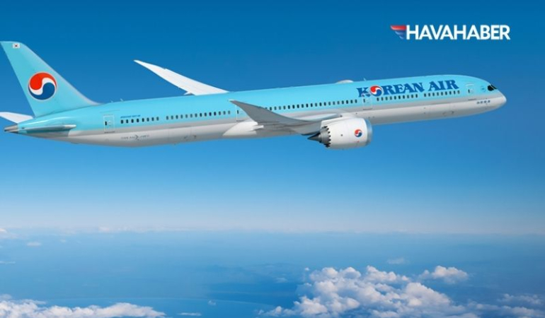 Korean Air, İlk Boeing 787-10 Dreamliner’ını Teslim Aldı ve Seferlere Başladı