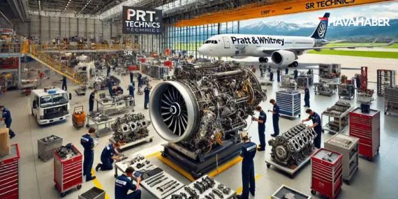 Pratt & Whitney ve SR Technics’ten GTF Motoru İşbirliği