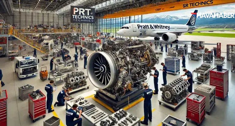 Pratt & Whitney ve SR Technics’ten GTF Motoru İşbirliği