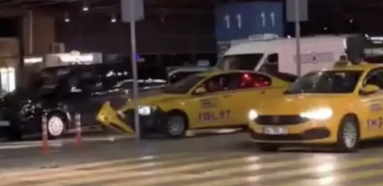 Alkollü Taksi Şoförü Sabiha Gökçen Havalimanı’nda Korku Dolu Anlar Yaşattı!