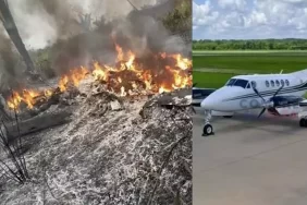 Brezilya'da Küçük Uçak Düştü 5 Kişi Hayatını Kaybetti